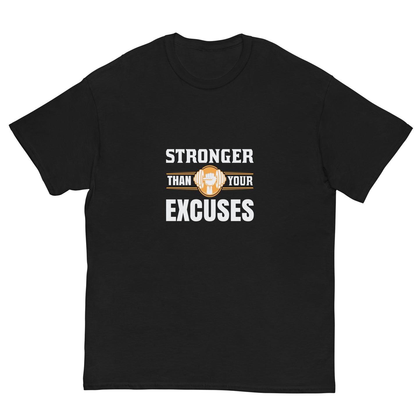 Camiseta clásica de hombre MÁS FUERTE QUE TUS EXCUSAS