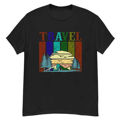 Мъжка класическа тениска TRAVEL