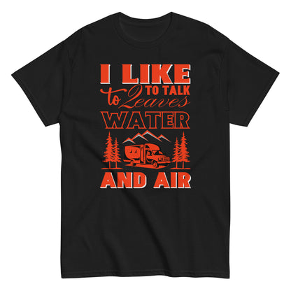 Мъжка класическа тениска ВОДА И ВЪЗДУХ