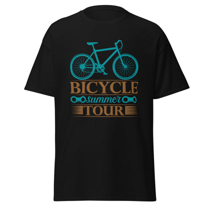 Мъжка класическа тениска BICYCLE SUMMER TOUR