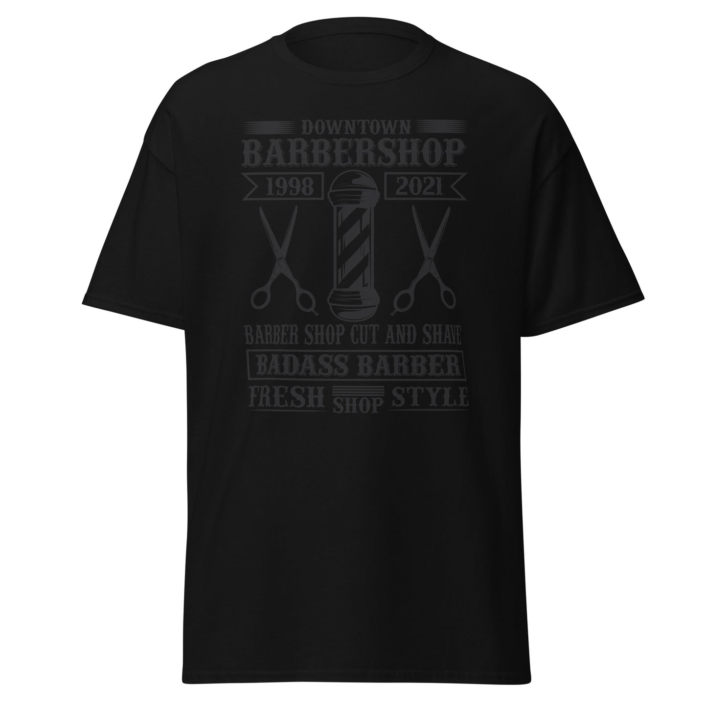 Men's classic tee DOWNTOWN BARBERSHOP