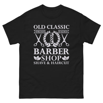 Мъжка класическа тениска OLD CLASSIC BARBERSHOP