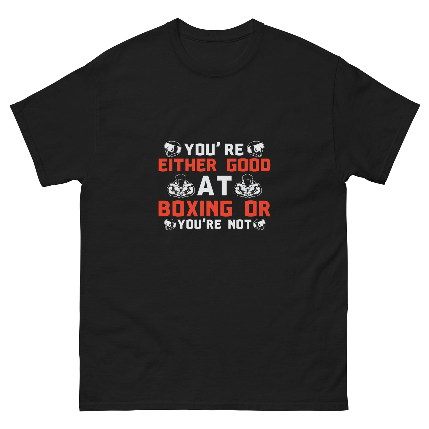 Men's classic tee GOOD AT BOXING