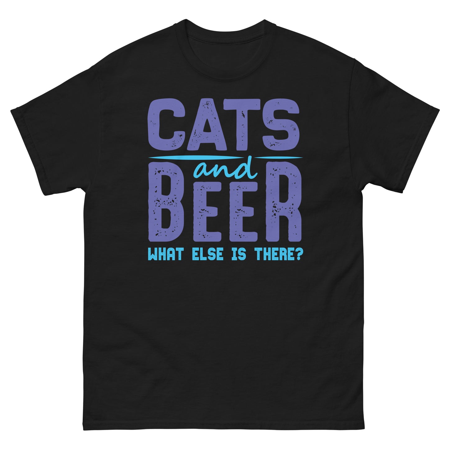 Men's classic tee CATS AND BEER