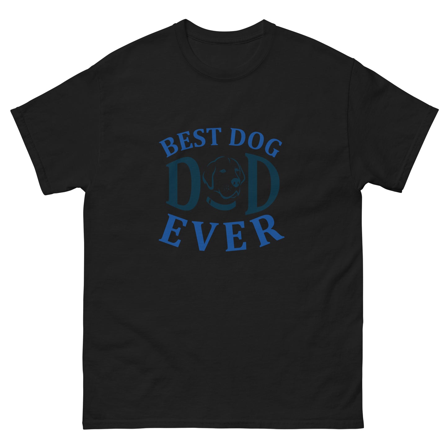 Camiseta clásica hombre DOG DAD EVER