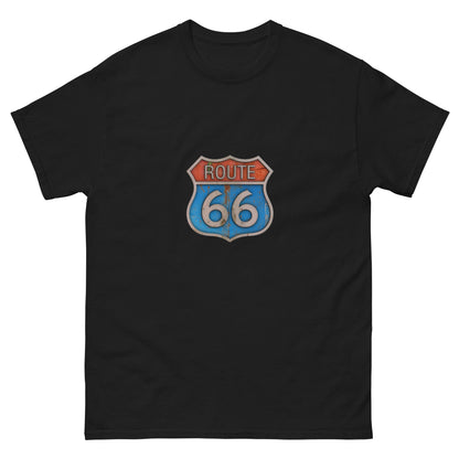 Мъжка класическа тениска ROUTE 66 COLORFUL