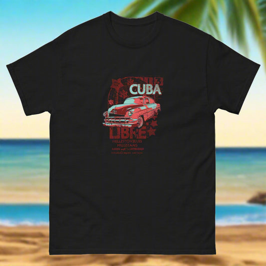 Мъжка класическа тениска CUBA LIBRE