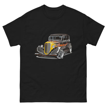 Мъжка класическа тениска HOT ROD CAR