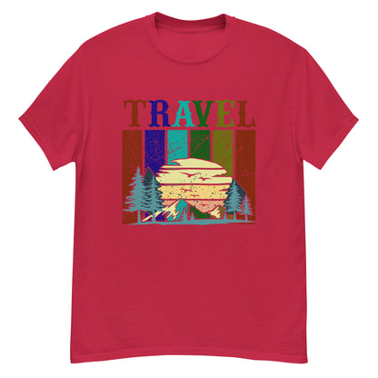 Мъжка класическа тениска TRAVEL