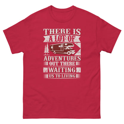 Мъжка класическа тениска МНОГО ПРИКЛЮЧЕНИЯ