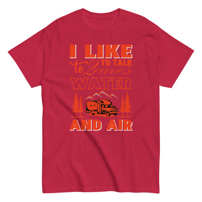 Мъжка класическа тениска ВОДА И ВЪЗДУХ