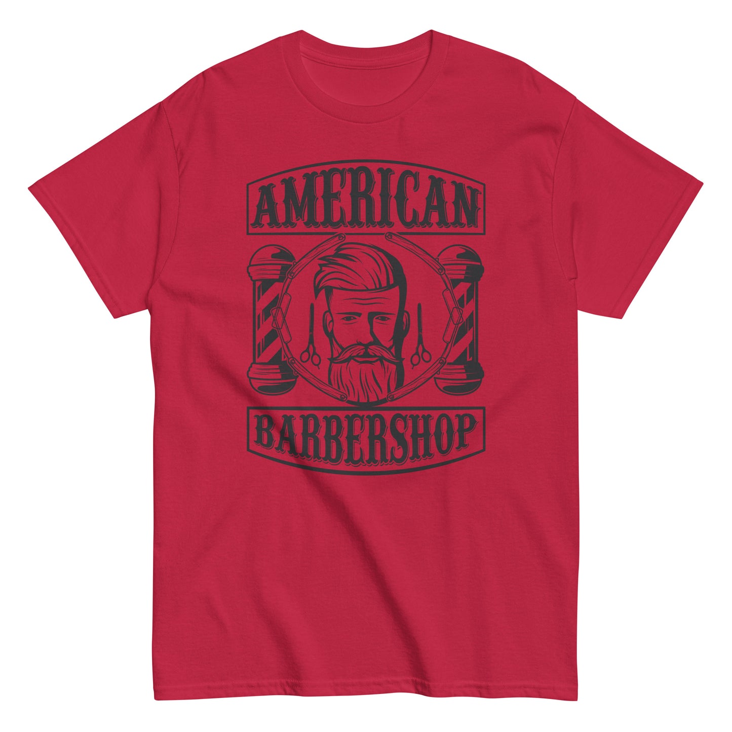 Camiseta clásica hombre AMERICAN BARBERSHOP