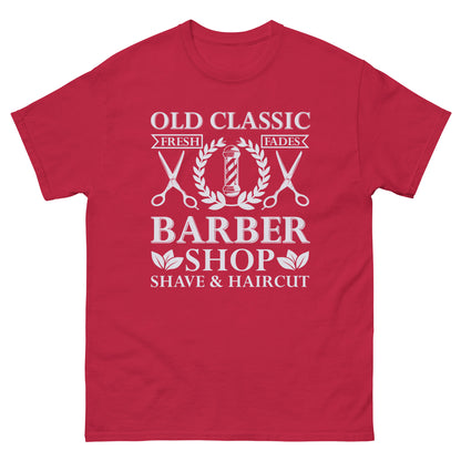 Мъжка класическа тениска OLD CLASSIC BARBERSHOP