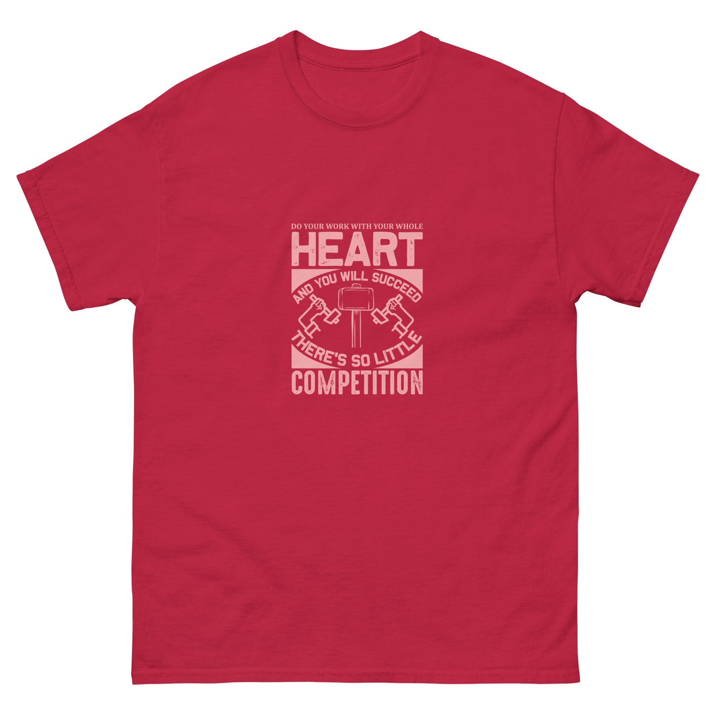 Men's classic tee WORK WITH YOUR WHOLE HEART