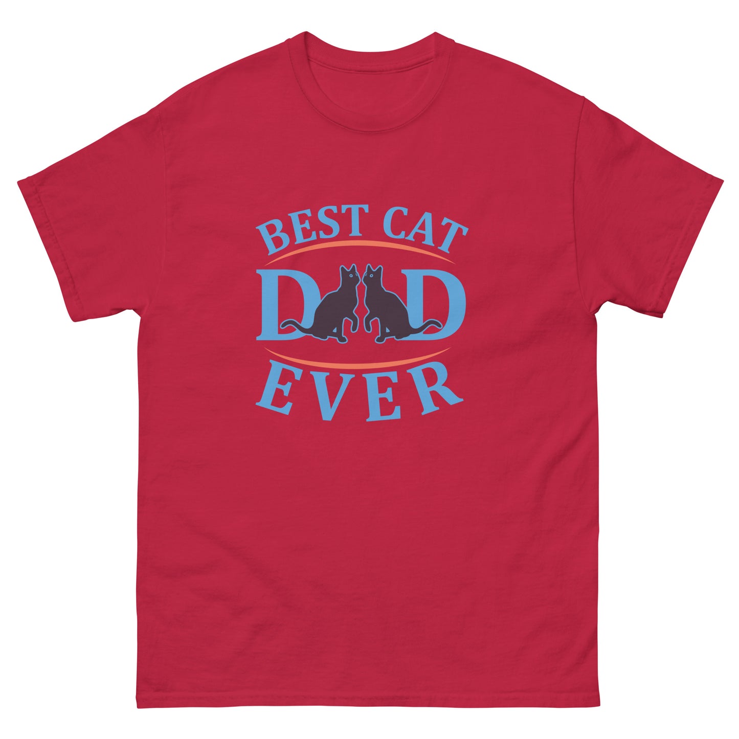 Camiseta clásica hombre BEST CAT DAD EVER