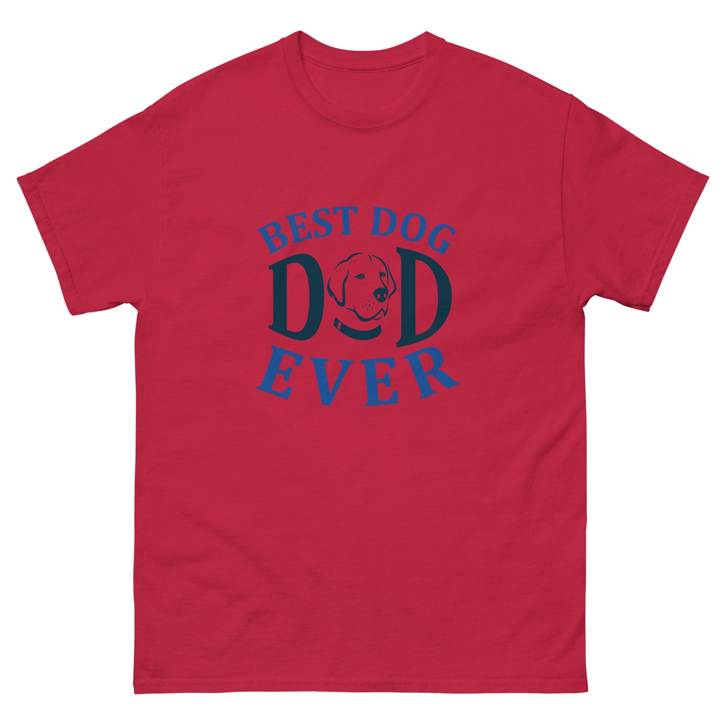 Camiseta clásica hombre DOG DAD EVER