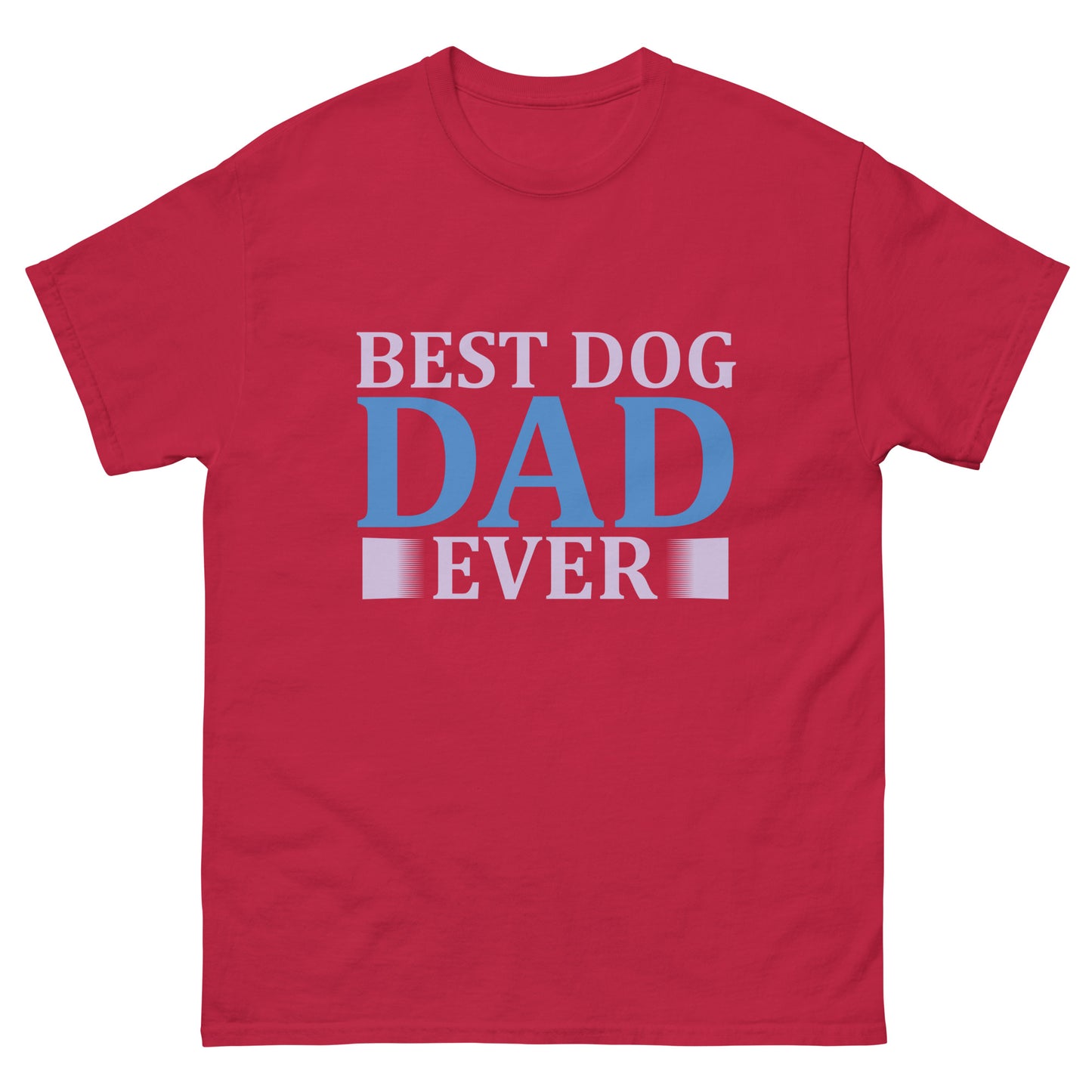 Camiseta clásica hombre BEST DOG DAD