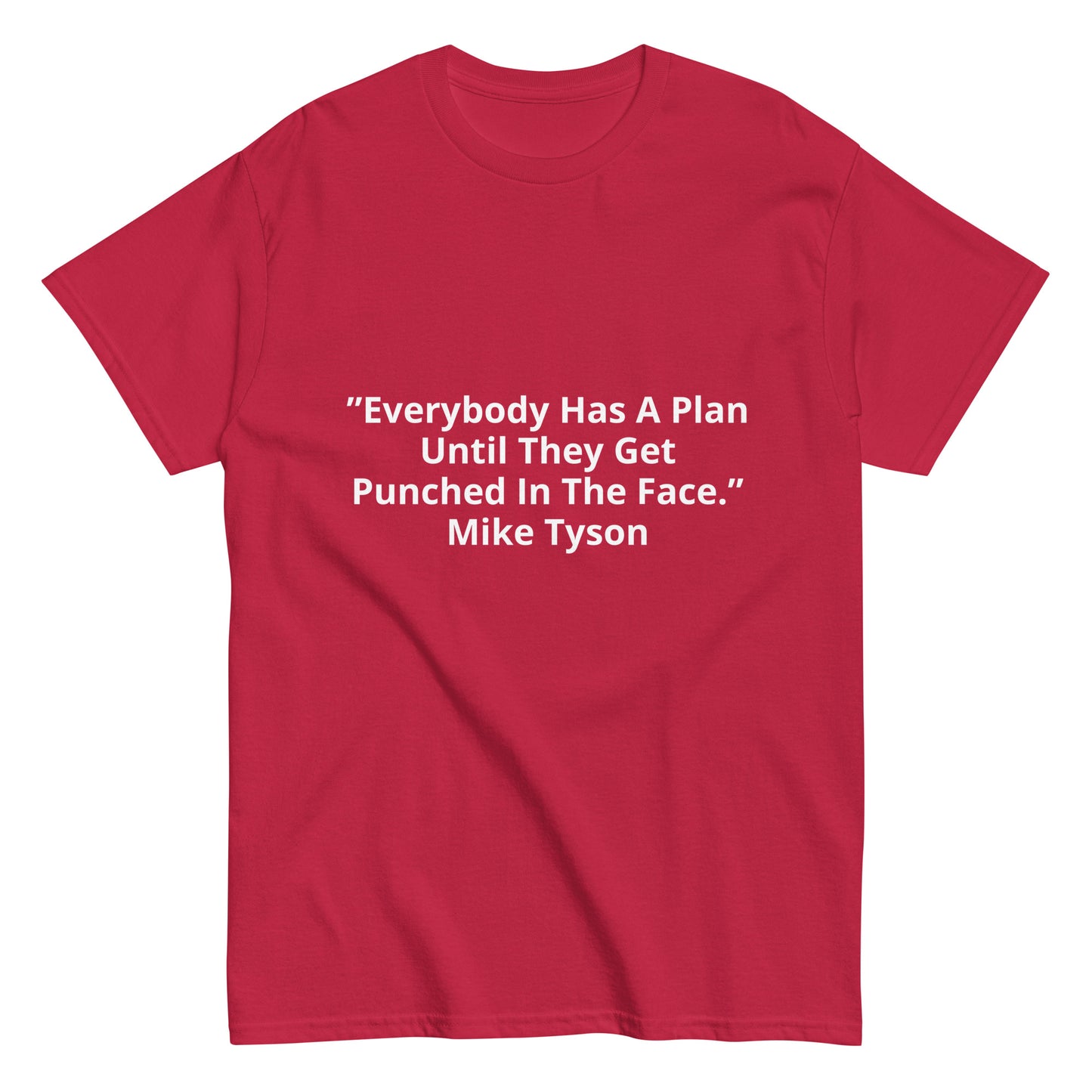 Camiseta clásica hombre TYSON QUOTE