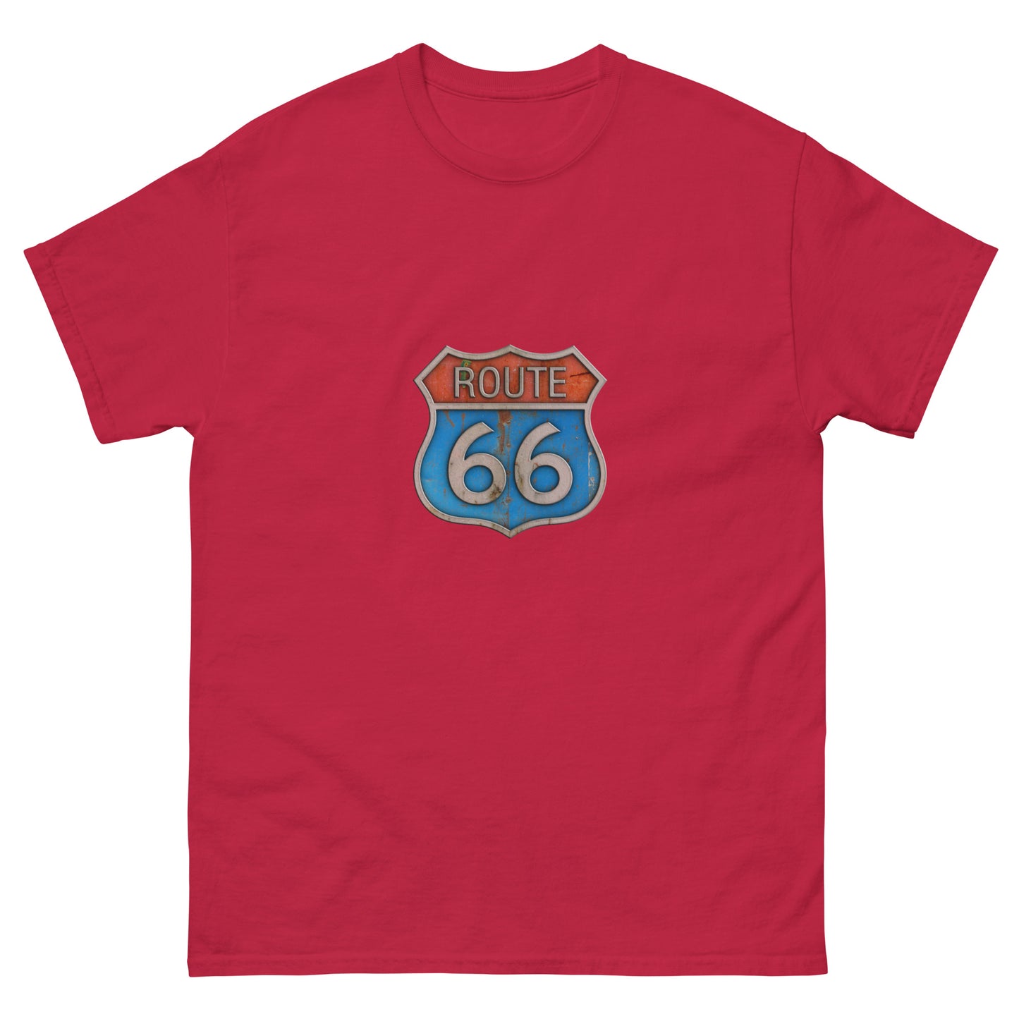 Camiseta clásica hombre RUTA 66 COLORIDA