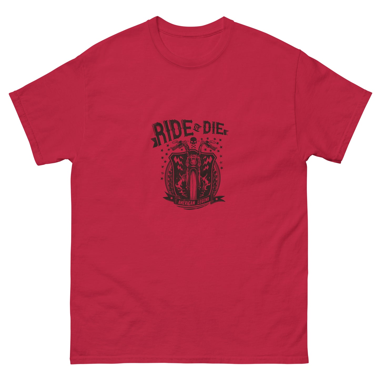 Camiseta clásica hombre RIDE OR DIE