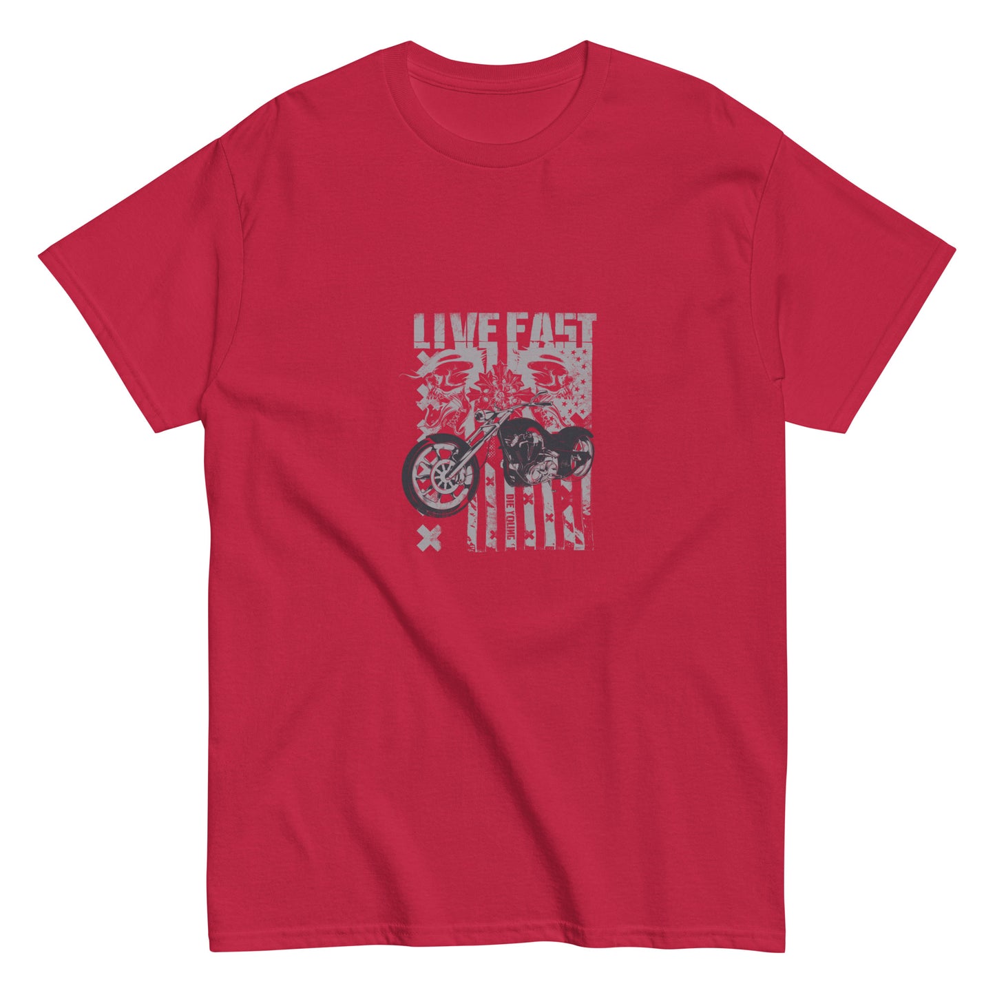 Camiseta clásica de hombre LIVE FAST