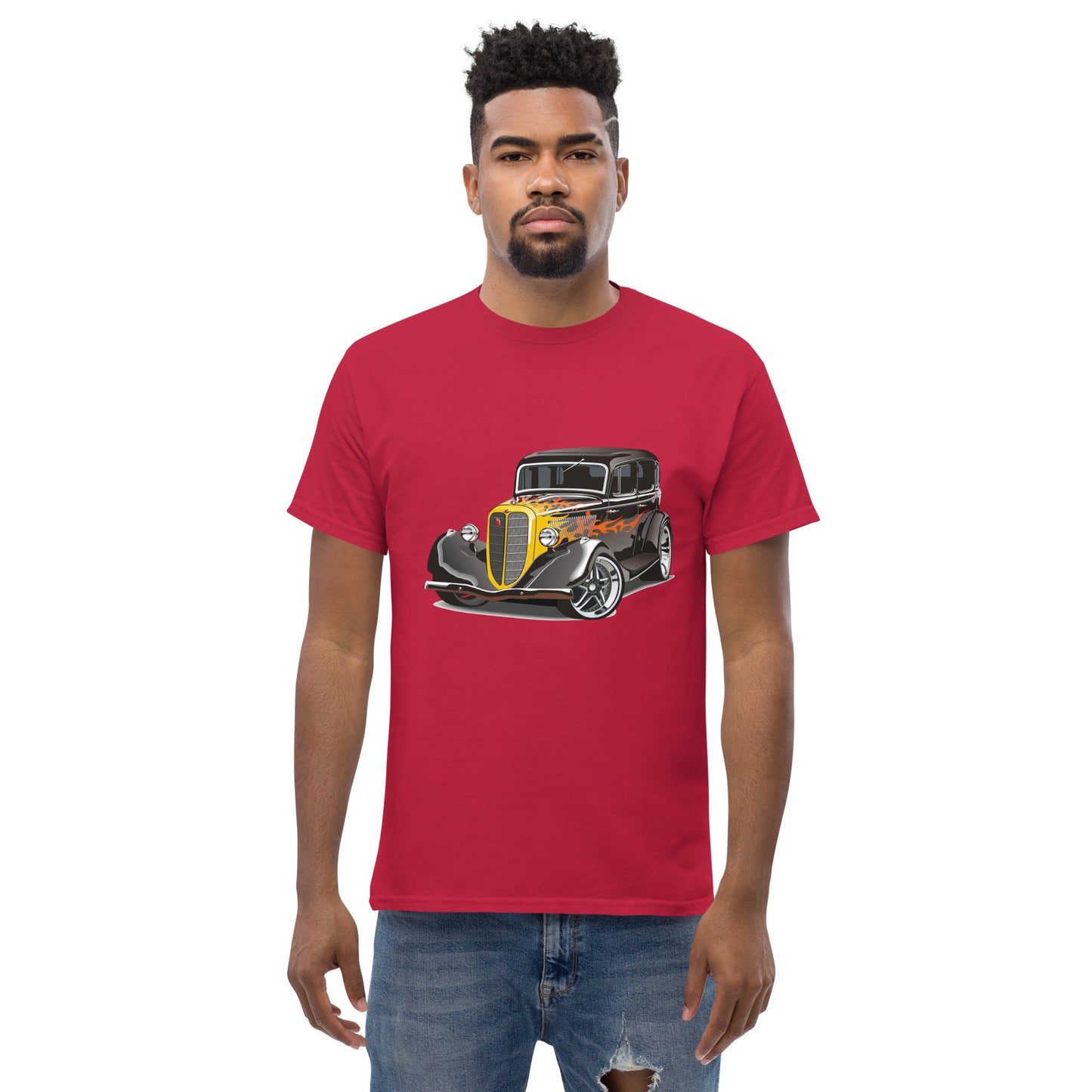 Men's classic tee HOT ROD CAR