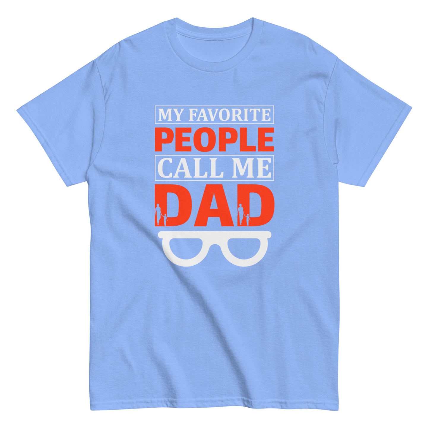 Camiseta clásica hombre MI GENTE FAVORITA LLAMAME PAPÁ