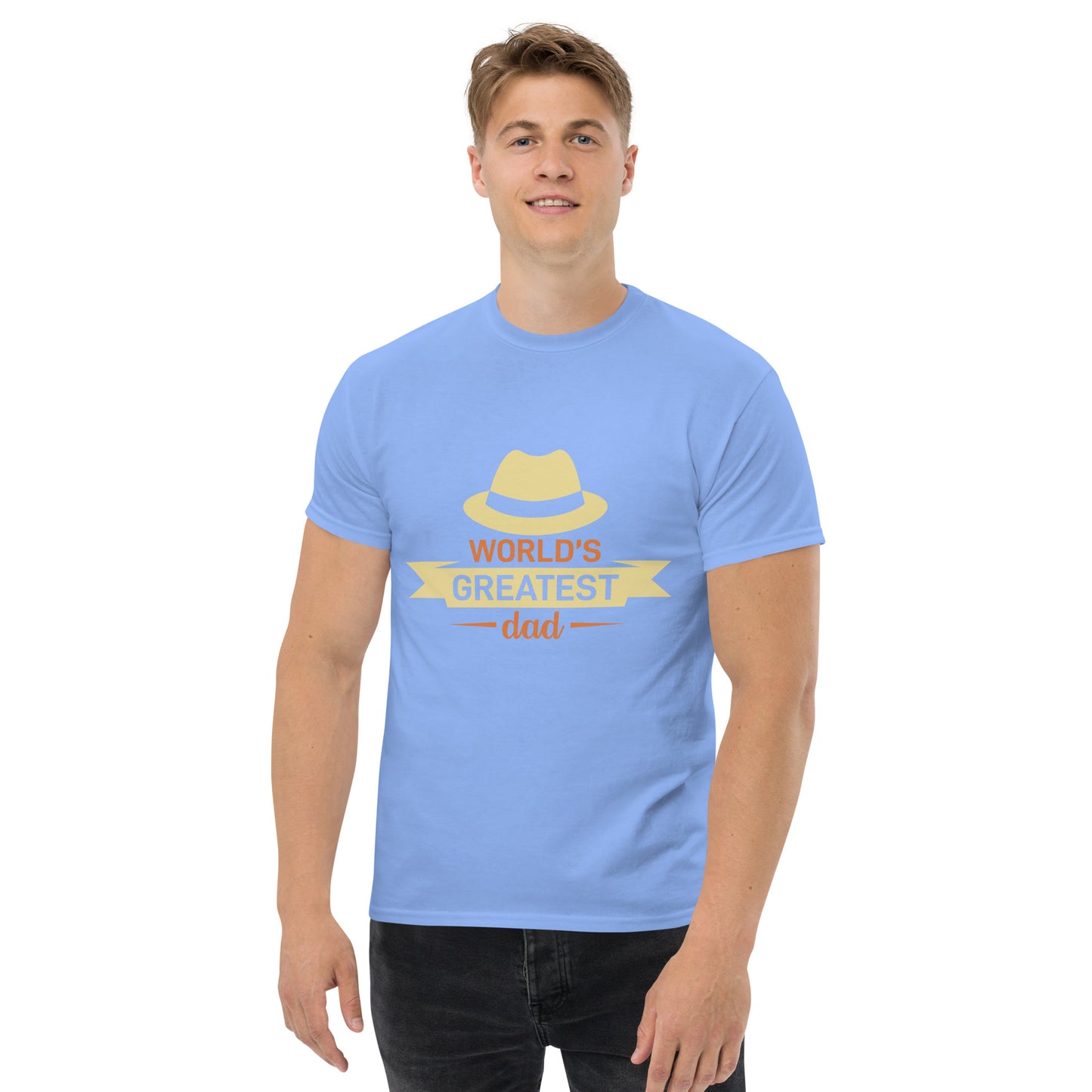 Camiseta clásica para hombre WORLD GREATEST DAD