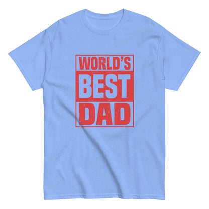 Мъжка класическа тениска WORLD'S BEST DAD