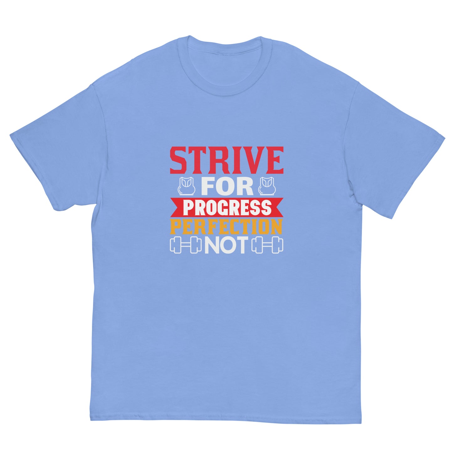 Men's classic tee STRIVE FOR PROGRESS