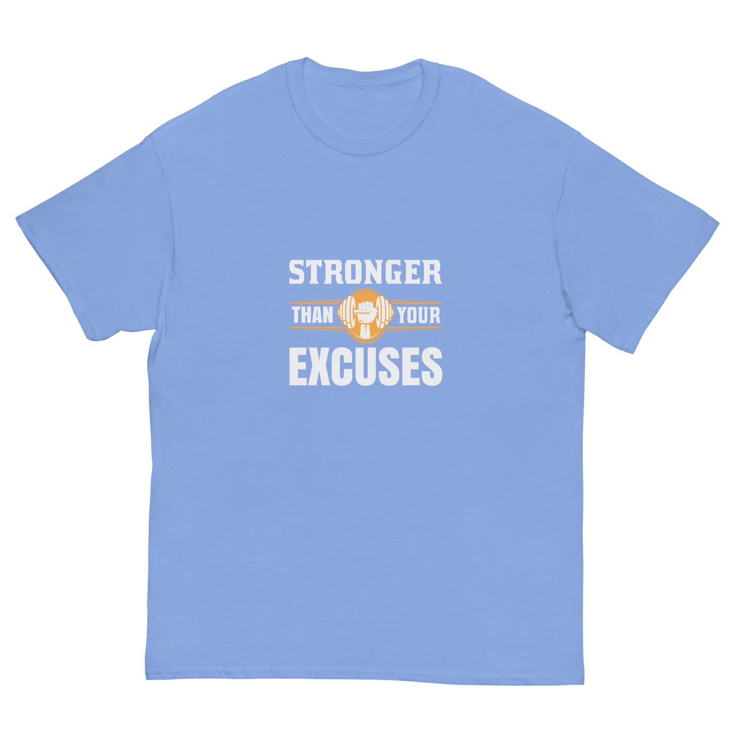 Camiseta clásica de hombre MÁS FUERTE QUE TUS EXCUSAS