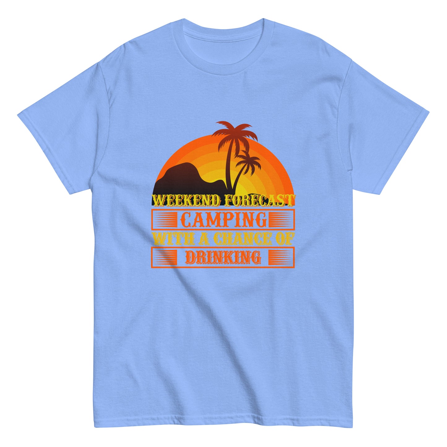 Camiseta clásica hombre WEEKEND CAMPING