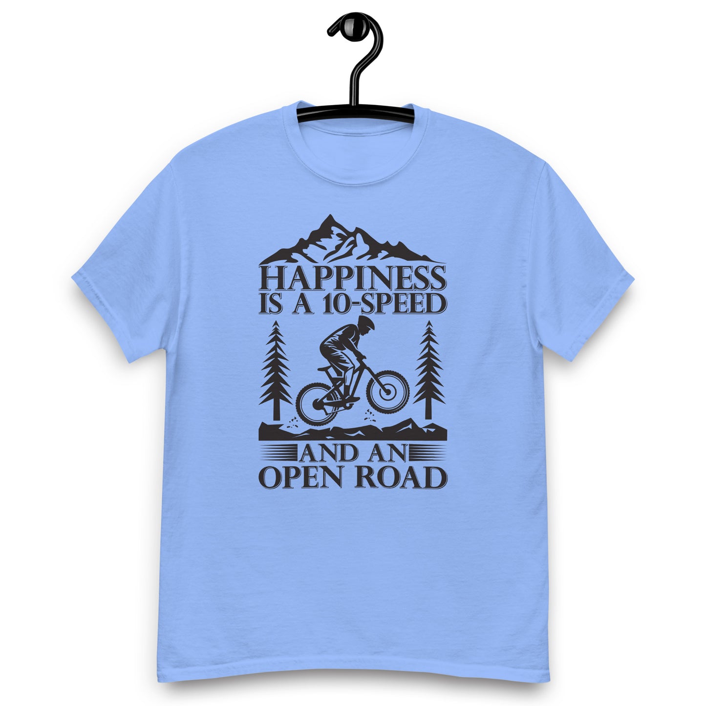 Men's classic tee HAPPINESS IS A 10-SPEED