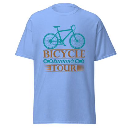 Мъжка класическа тениска BICYCLE SUMMER TOUR