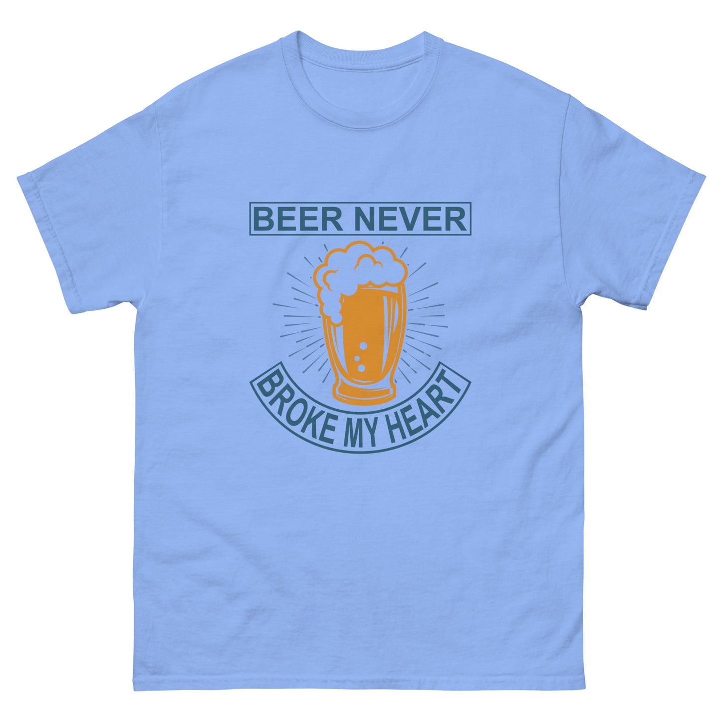 Men's classic tee BEER NEVER BROKE MY HEART