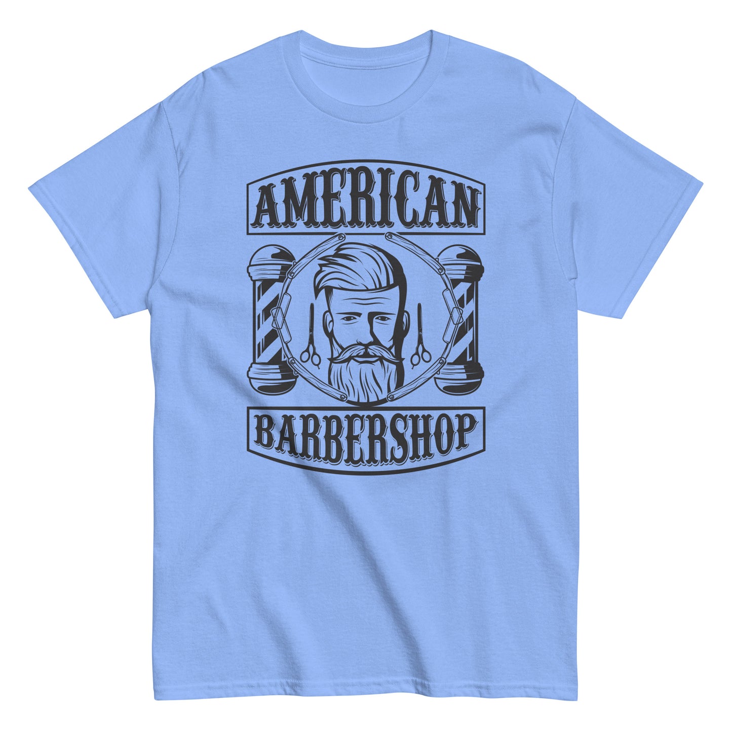 Мъжка класическа тениска AMERICAN BARBERSHOP