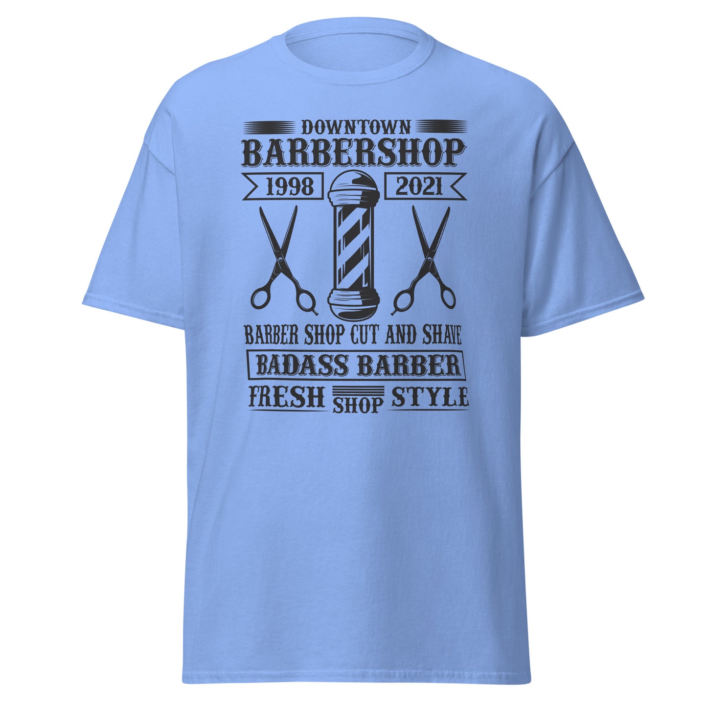 Men's classic tee DOWNTOWN BARBERSHOP