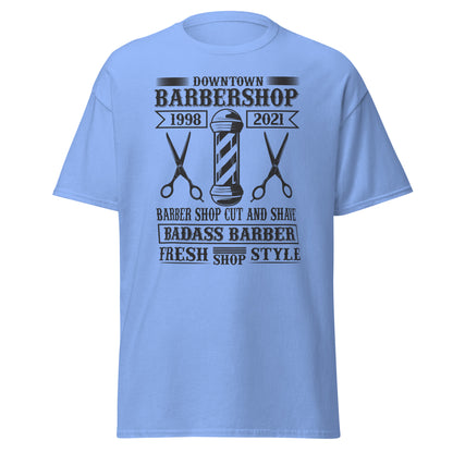 Мъжка класическа тениска DOWNTOWN BARBERSHOP