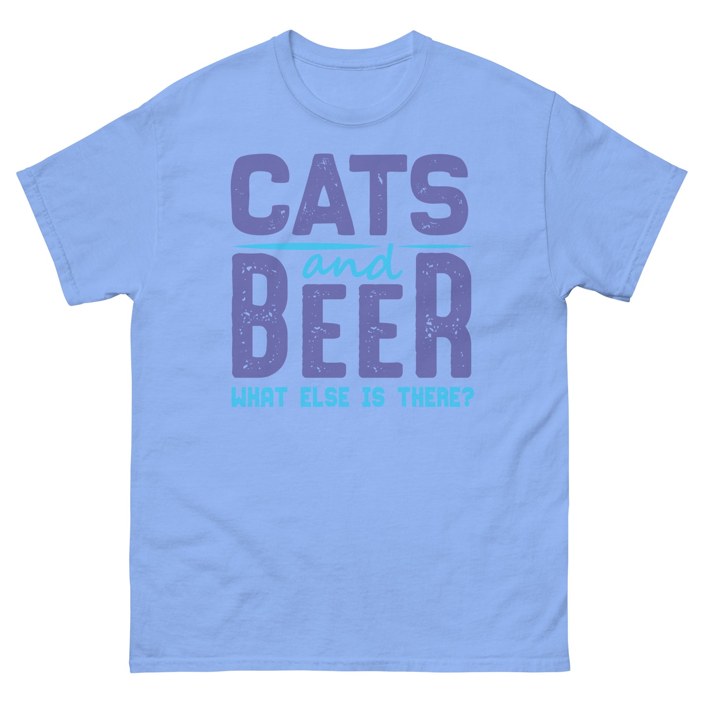 Camiseta clásica hombre GATOS Y CERVEZA