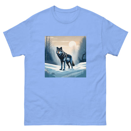 Мъжка класическа тениска SNOW WOLF