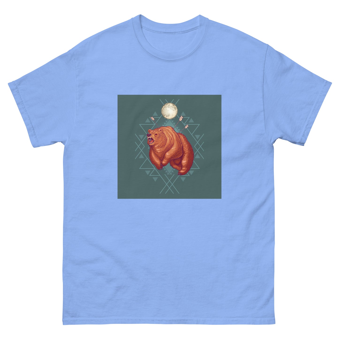 Men's classic tee BEAR AND MOON