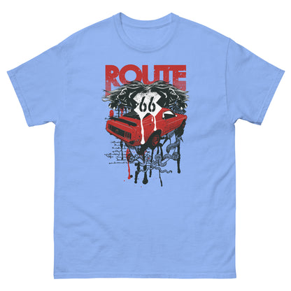 Мъжка класическа тениска ROUTE 66 ART