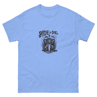 Класическа мъжка тениска RIDE OR DIE