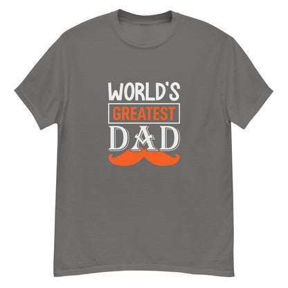 Класическа мъжка тениска WORLD'S GREATEST DAD