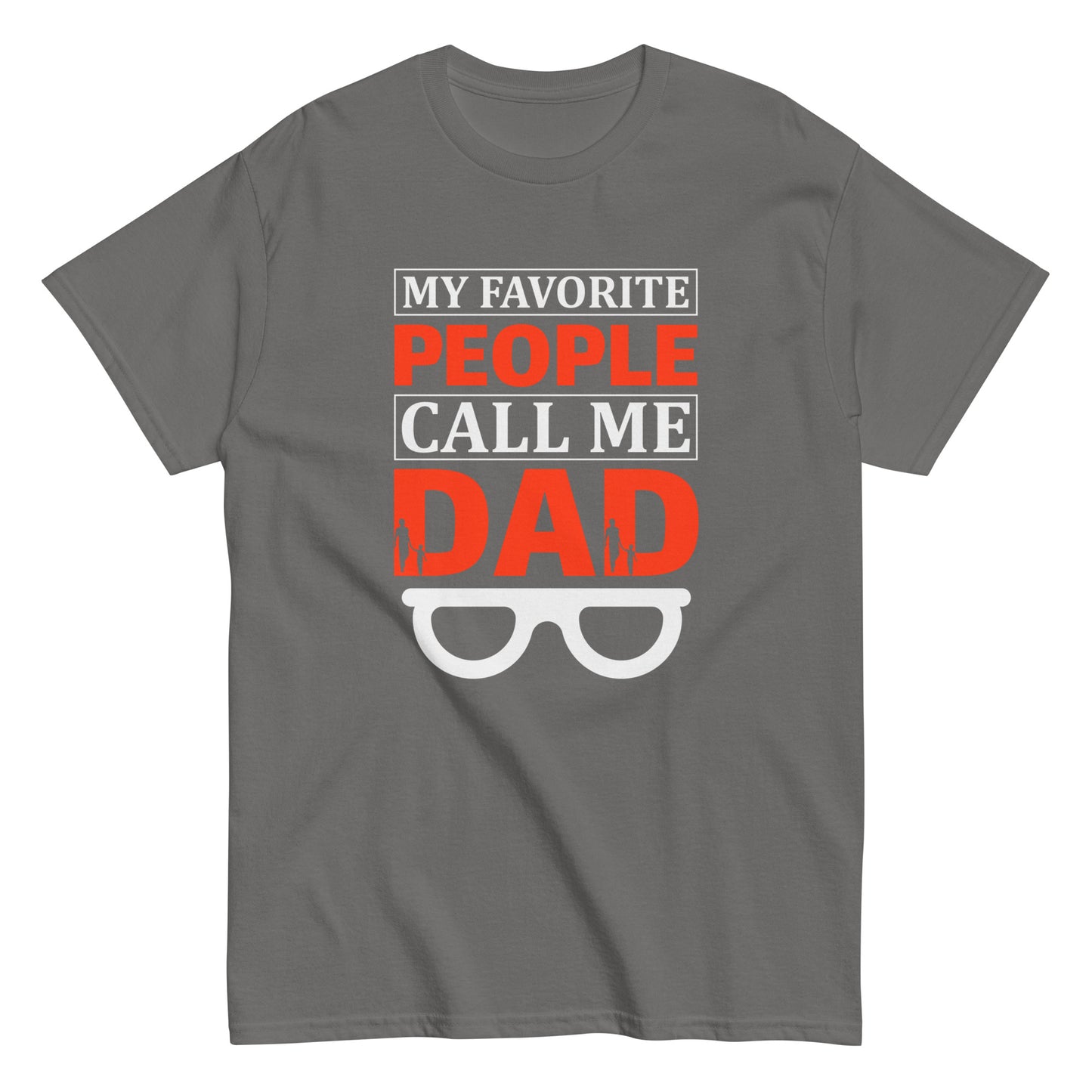 Camiseta clásica hombre MI GENTE FAVORITA LLAMAME PAPÁ