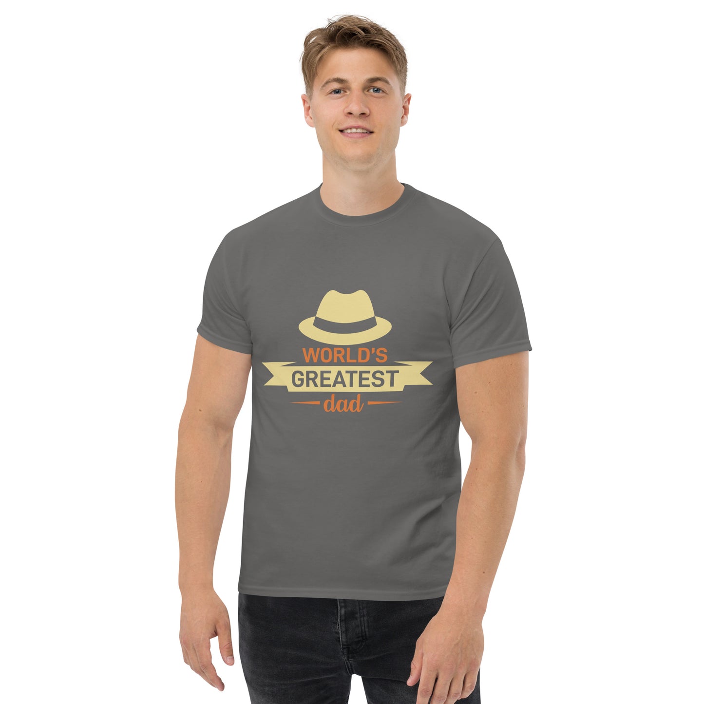 Camiseta clásica para hombre WORLD GREATEST DAD