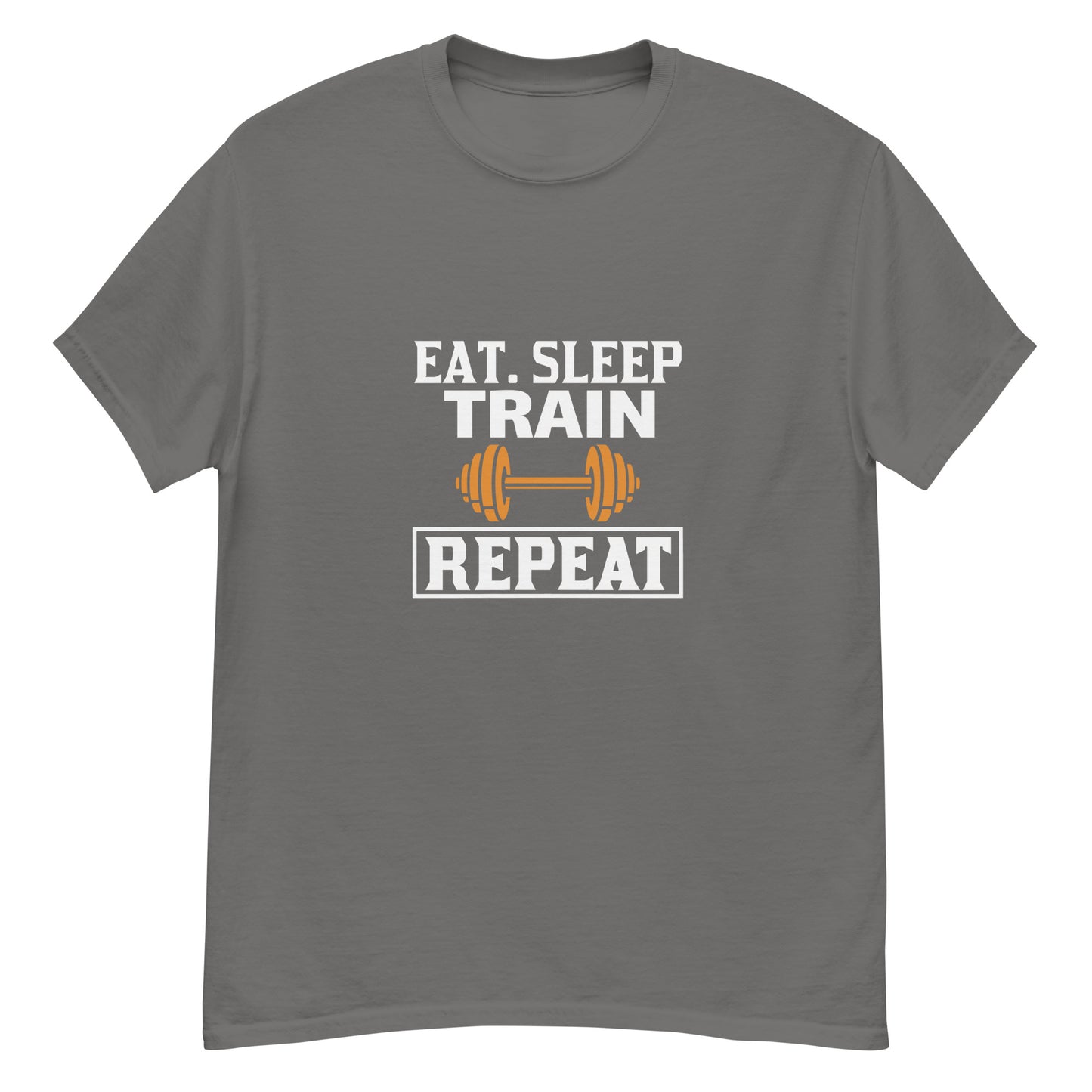 Camiseta clásica hombre EAT SLEEP TRAIN REPEAT