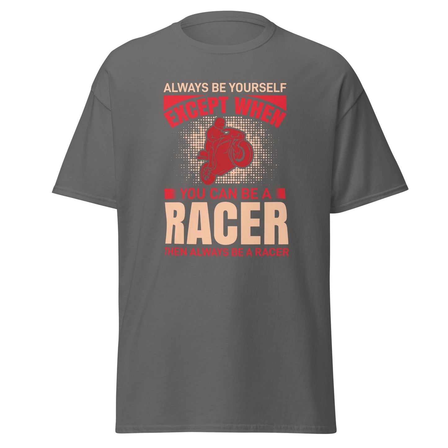 Класическа мъжка тениска ALWAYS BE A RACER