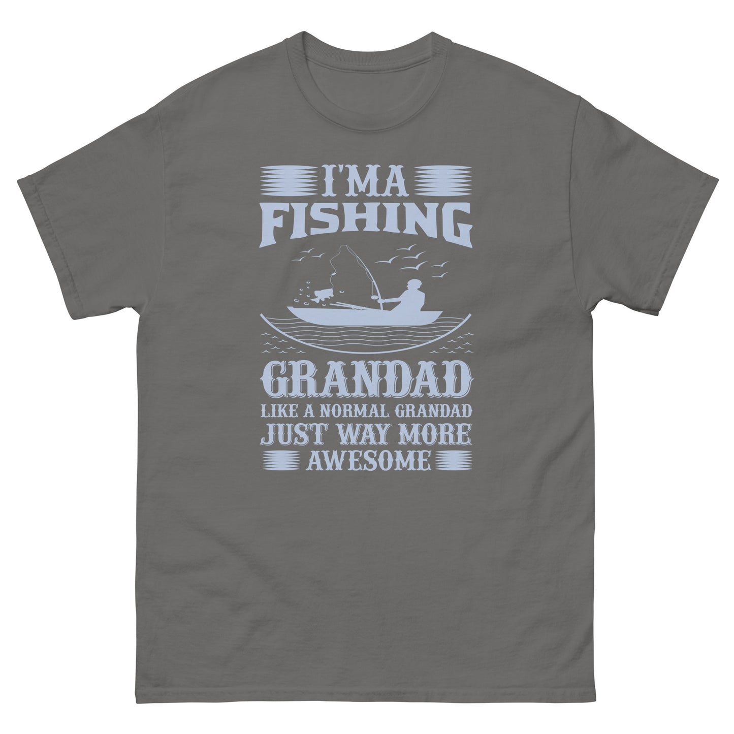 Camiseta clásica hombre FISHING ABUELO