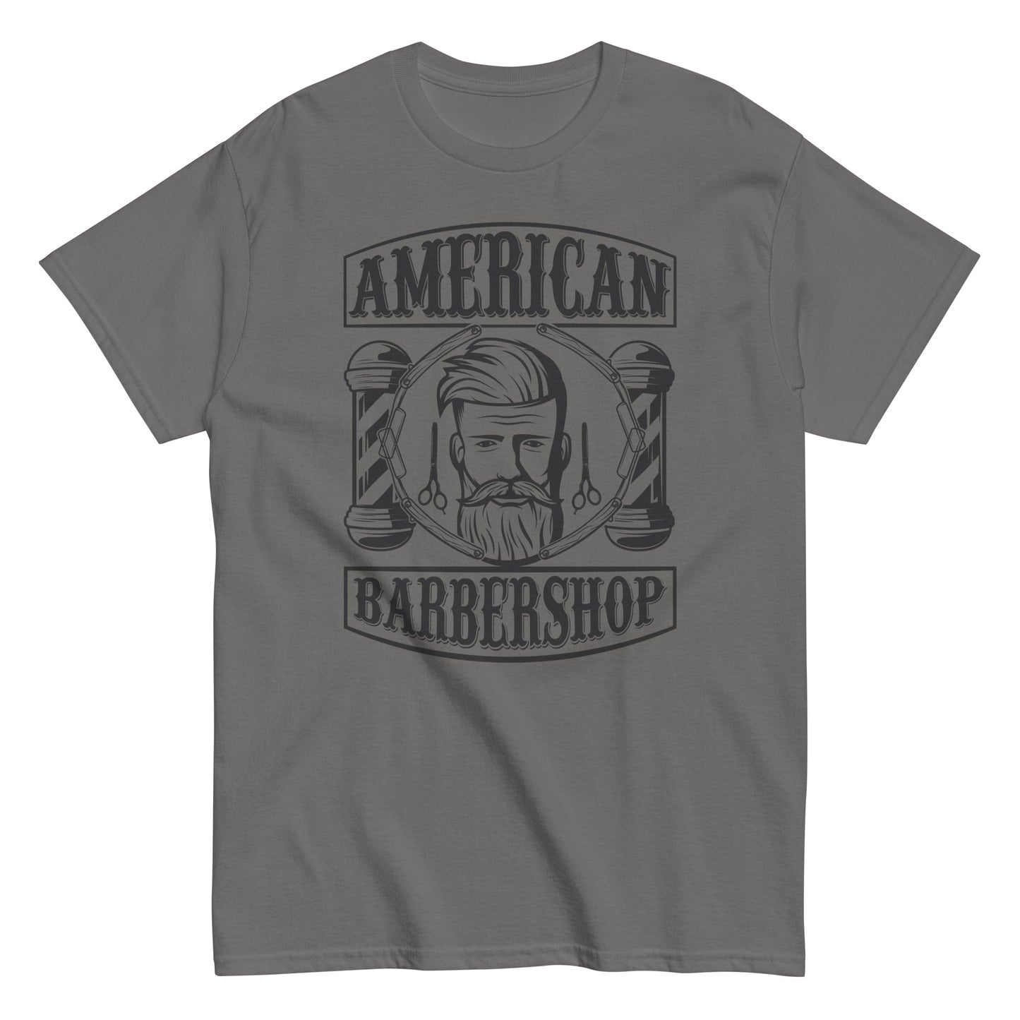 Мъжка класическа тениска AMERICAN BARBERSHOP